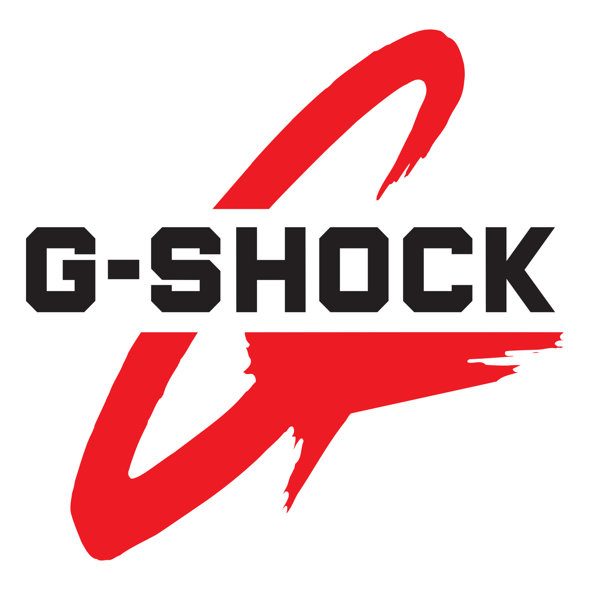 G-SHOCK watch brand logo