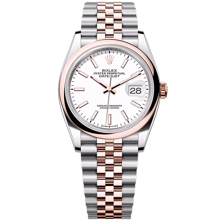 Rolex Datejust White Dial