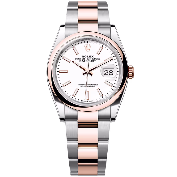 Rolex Datejust White Dial