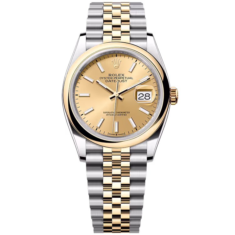 Rolex Datejust Champagne Dial