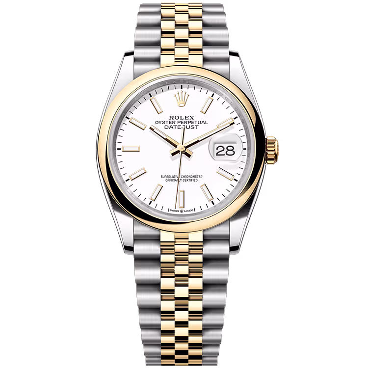 Rolex Datejust White Dial