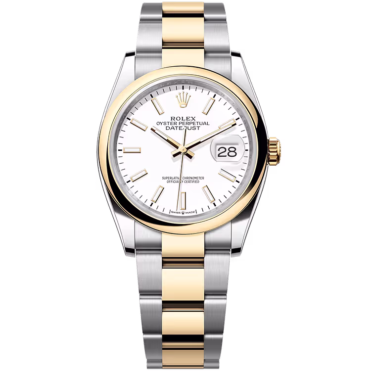 Rolex Datejust White Dial
