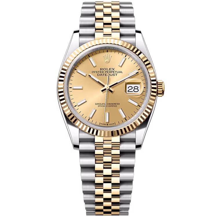 Rolex Datejust Champagne Dial