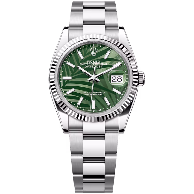 Rolex Datejust Green Motif Dial