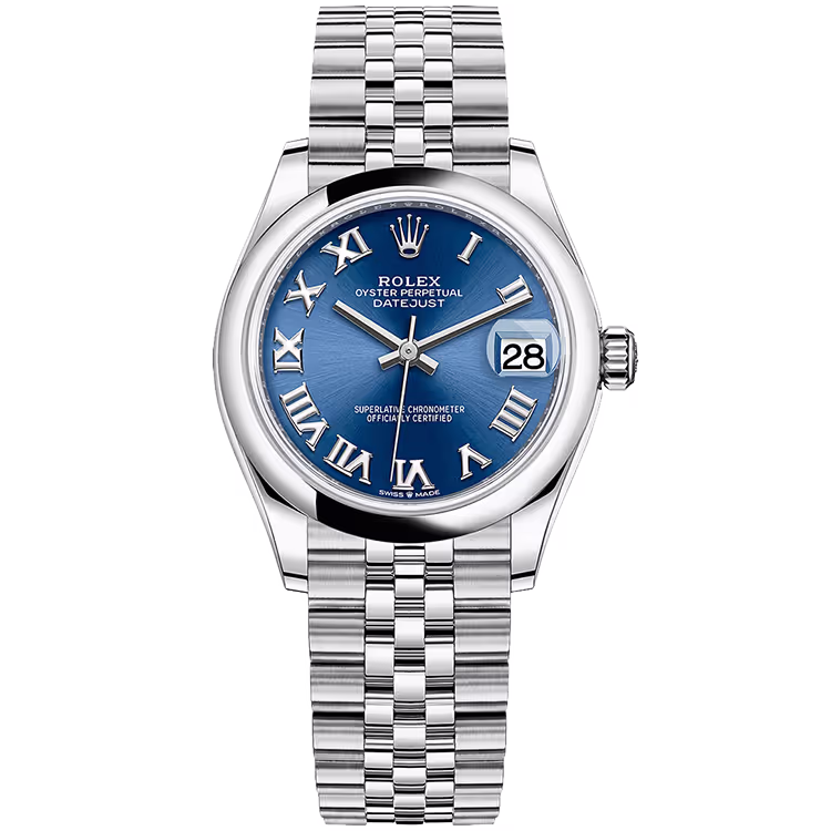 Rolex Datejust Blue Roman Dial