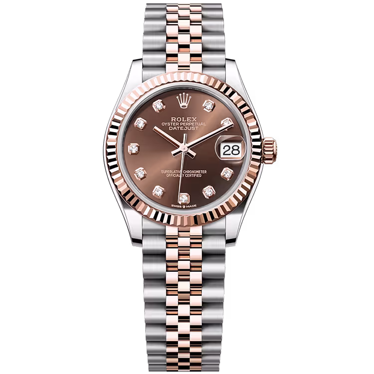 Rolex Datejust Chocolate Diamond Dial