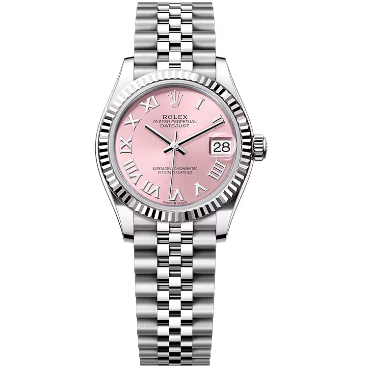 Rolex Datejust Pink Roman Dial