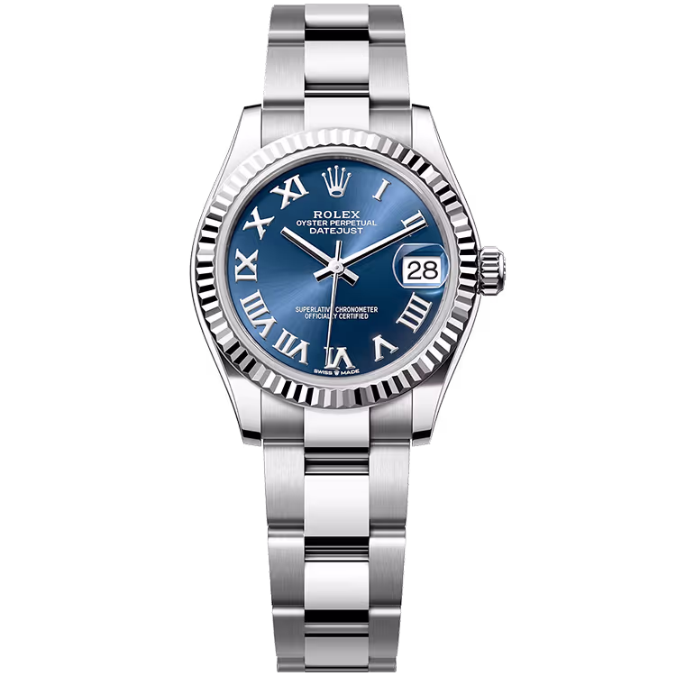 Rolex Datejust Blue Roman Dial