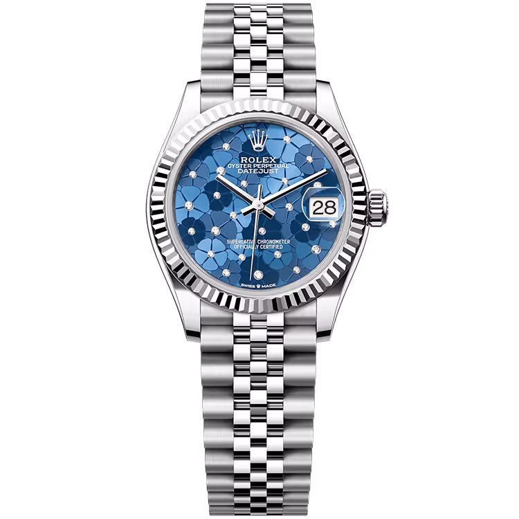 Rolex Datejust Blue Motif Dial