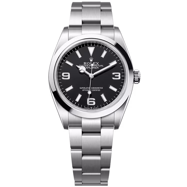 Rolex Explorer Black Dial