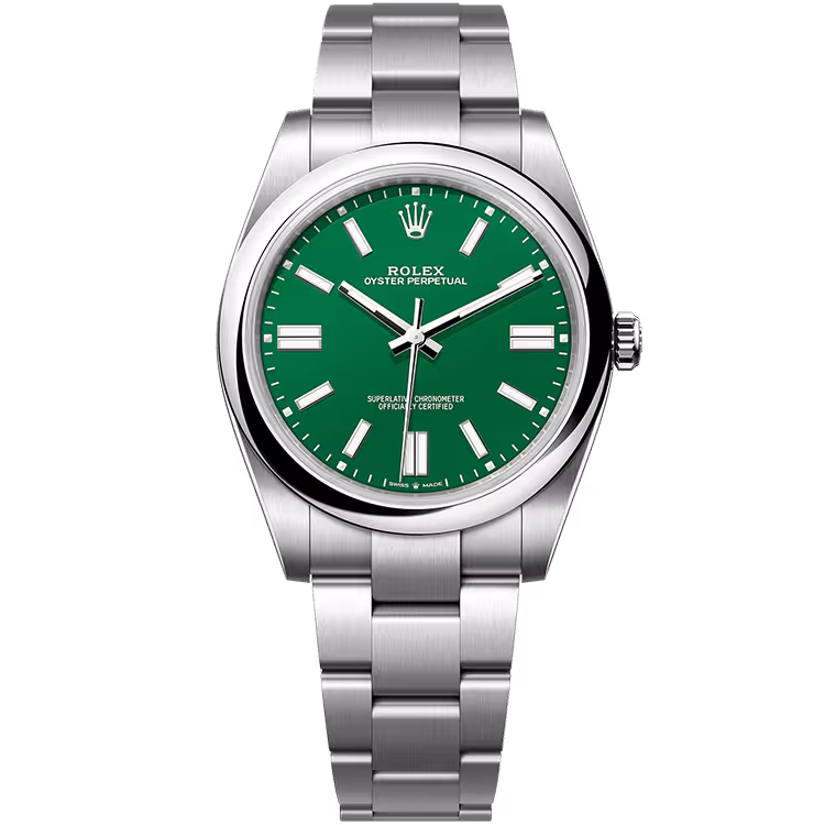 Rolex Oyster Perpetual Green Dial