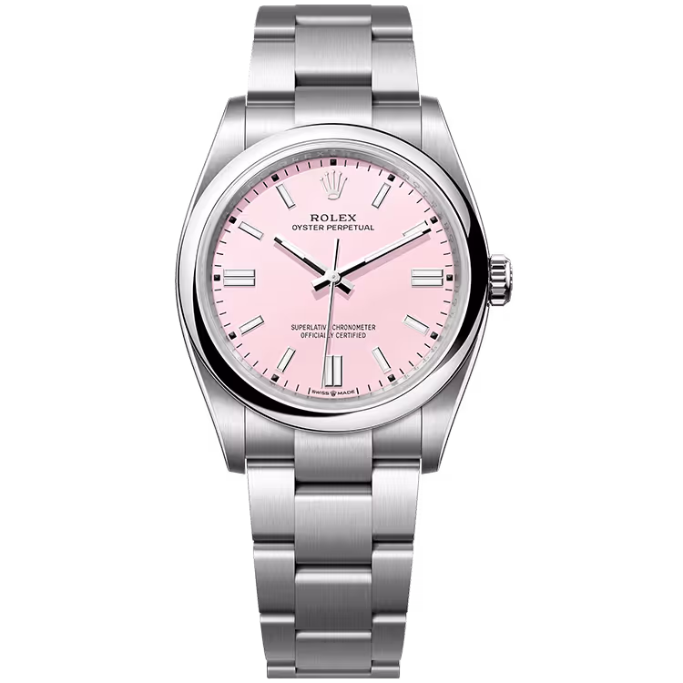 Rolex Oyster Perpetual Candy Pink Dial