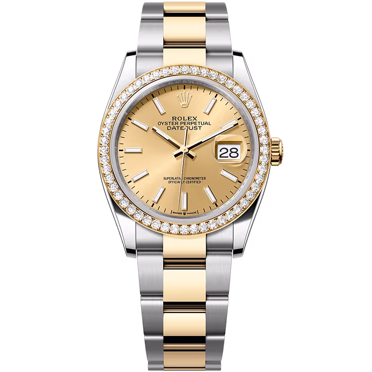 Rolex Datejust Champagne Dial