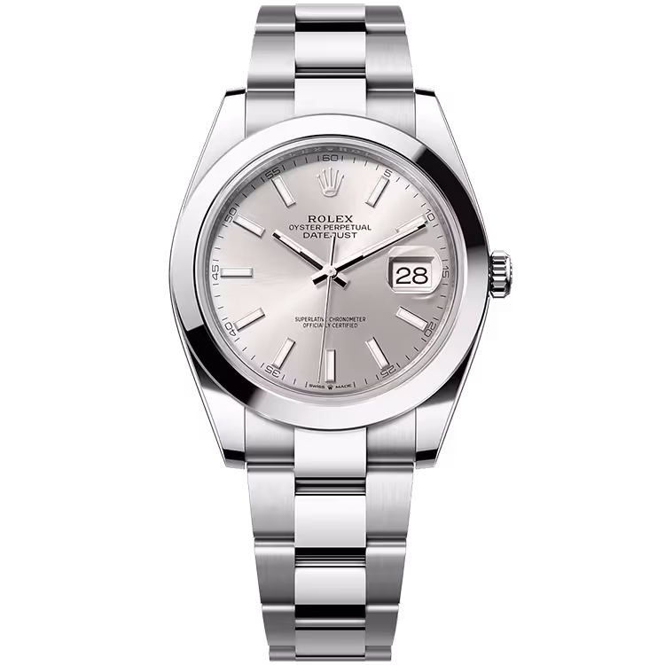 Rolex Datejust Silver Dial