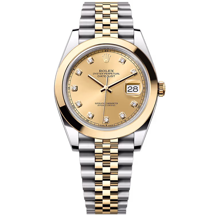 Rolex Datejust Champagne Diamond Dial