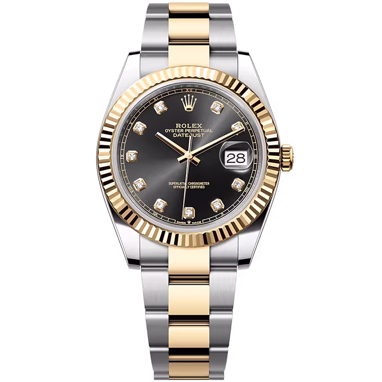 Rolex Datejust Black Diamond Dial