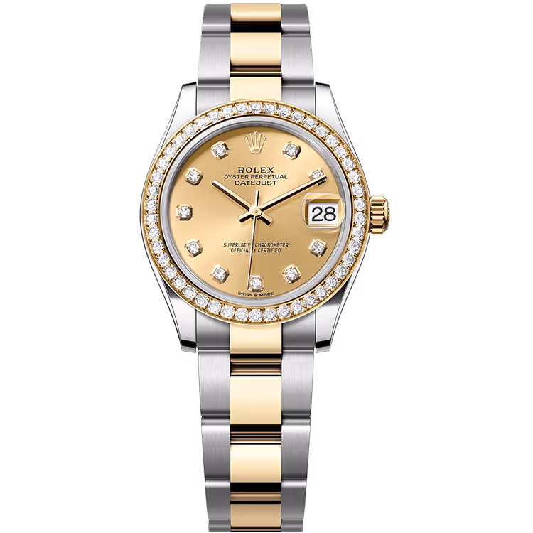 Rolex Datejust Champagne Diamond Dial