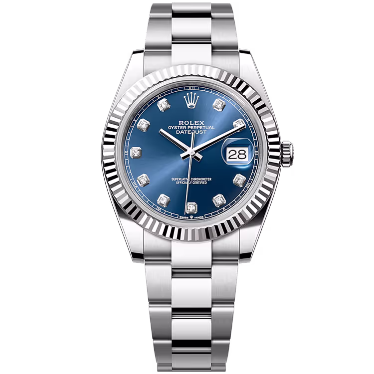 Rolex Datejust Blue Diamond Dial