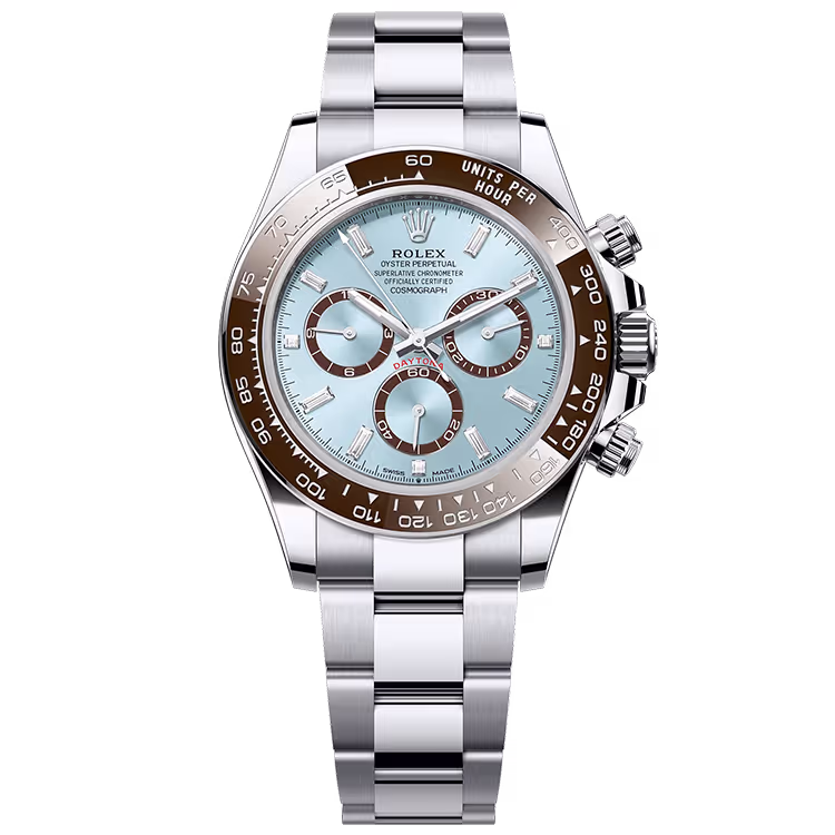 Rolex Daytona Ice Blue Diamond Dial