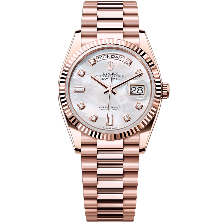 Rolex Day-Date Mother of Pearl Diamond Dial