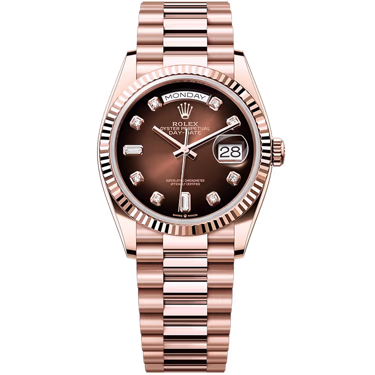 Rolex Day-Date Chocolate Diamond Dial