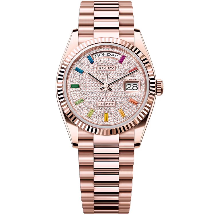 Rolex Day-Date Diamond Pave Dial