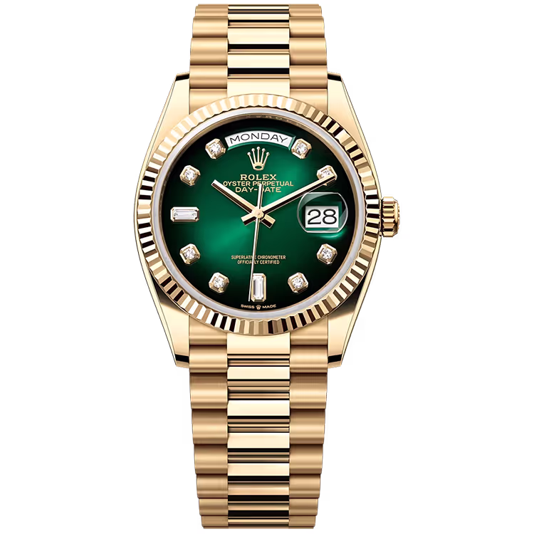Rolex Day-Date Green Diamond Dial