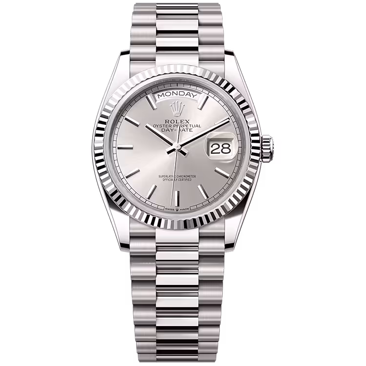 Rolex Day-Date Silver Dial