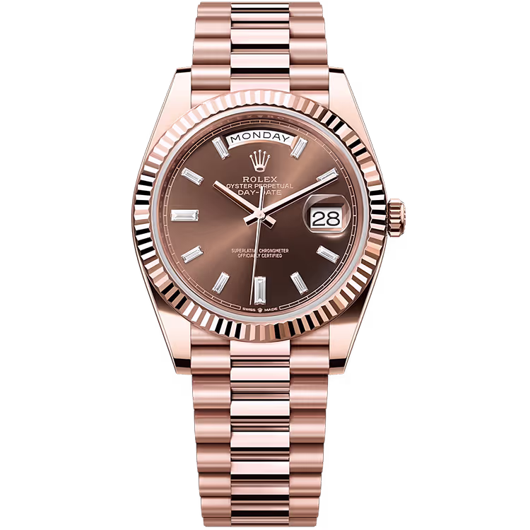 Rolex Day-Date Chocolate Diamond Dial