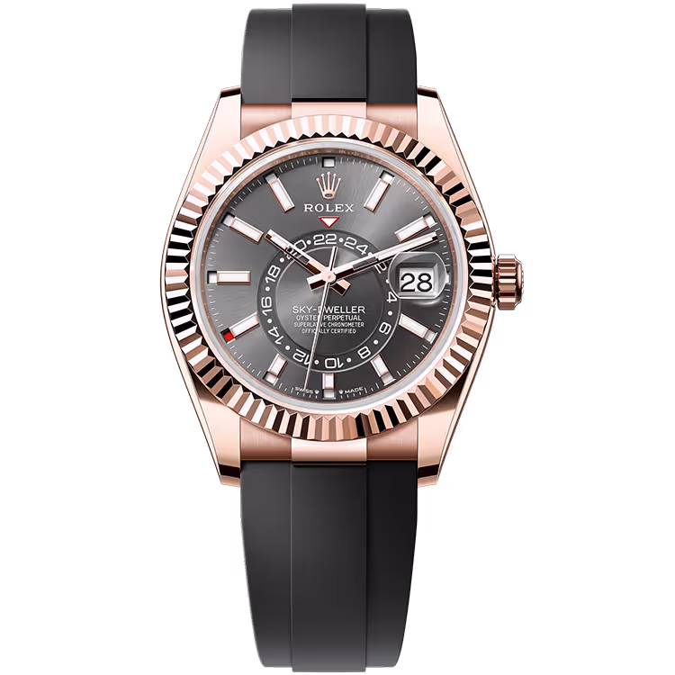 Rolex Sky-Dweller Rhodium Dial