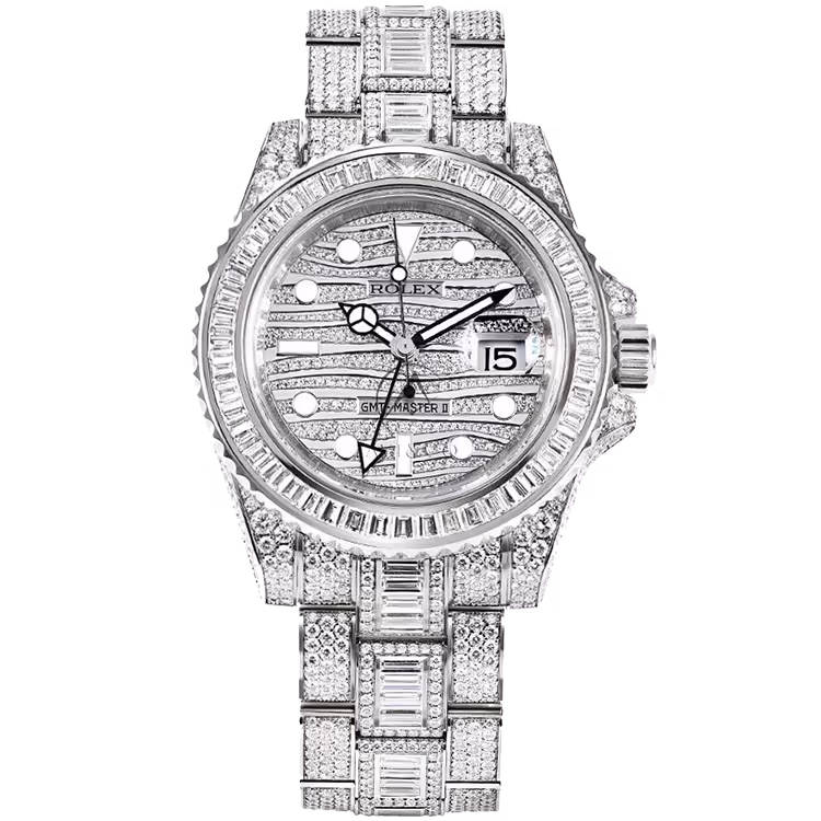 Rolex GMT-Master II Diamond Pave Dial