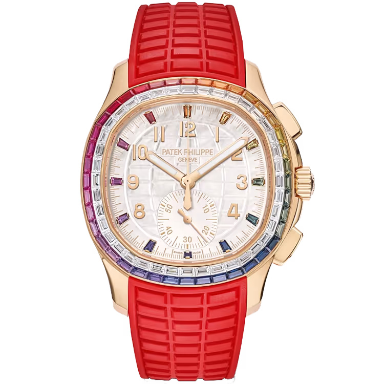 Patek Philippe Aquanaut Luce Mother of Pearl Rainbow Dial