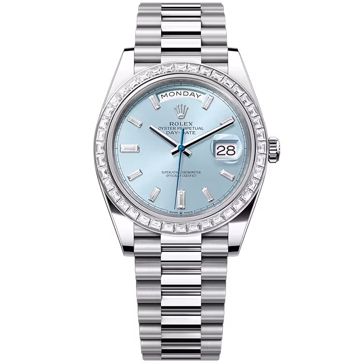 Rolex Day-Date Ice Blue Diamond Dial
