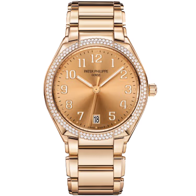 Patek Philippe Twenty~4 Rose Sundust Dial