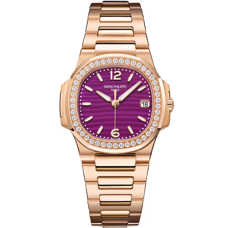 Patek Philippe Lady Nautilus Purple Dial