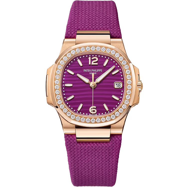 Patek Philippe Lady Nautilus Purple Dial