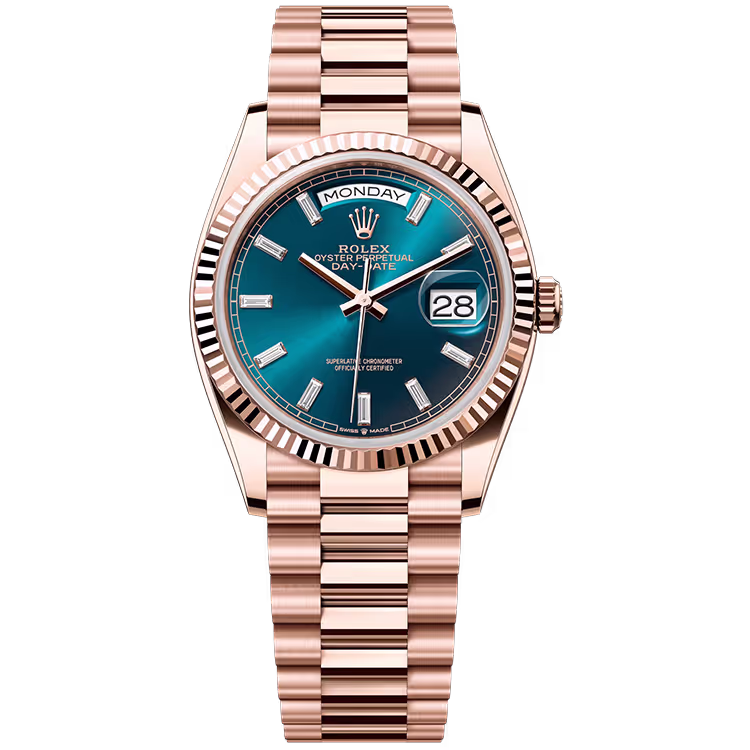 Rolex Day-Date Blue Diamond Dial