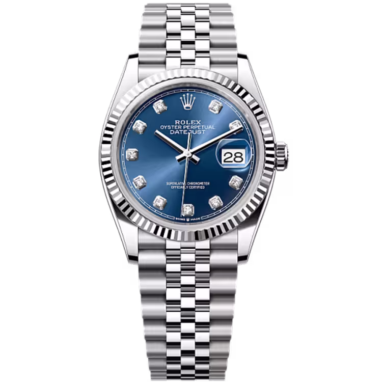 Rolex Datejust Blue Diamond Dial