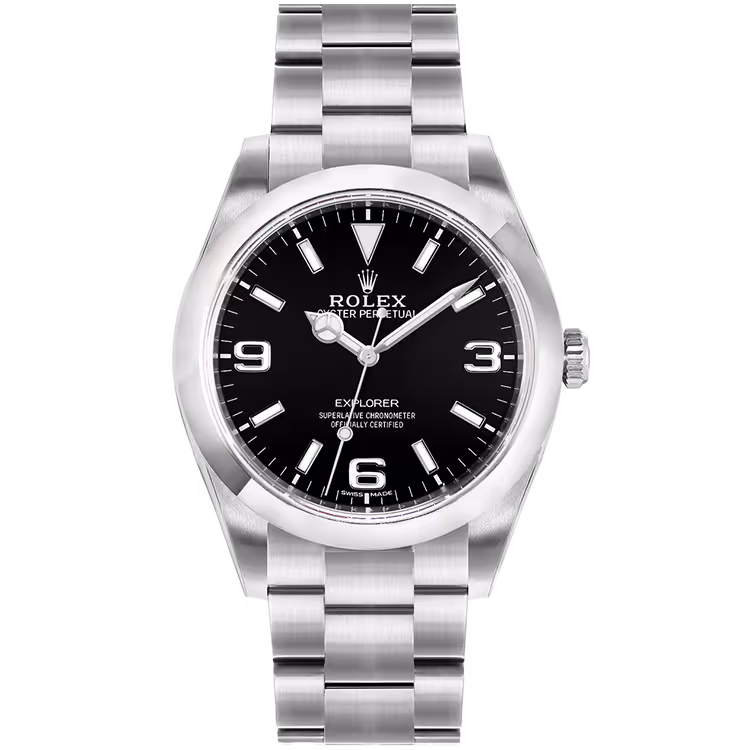 Rolex Explorer Black Dial