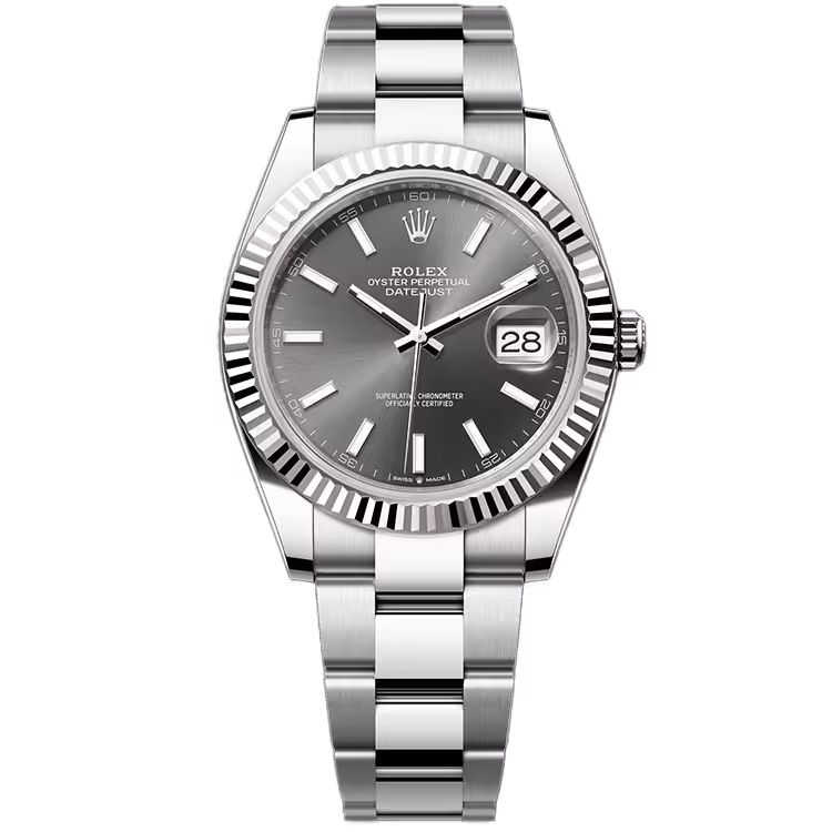 Rolex Datejust Rhodium Dial