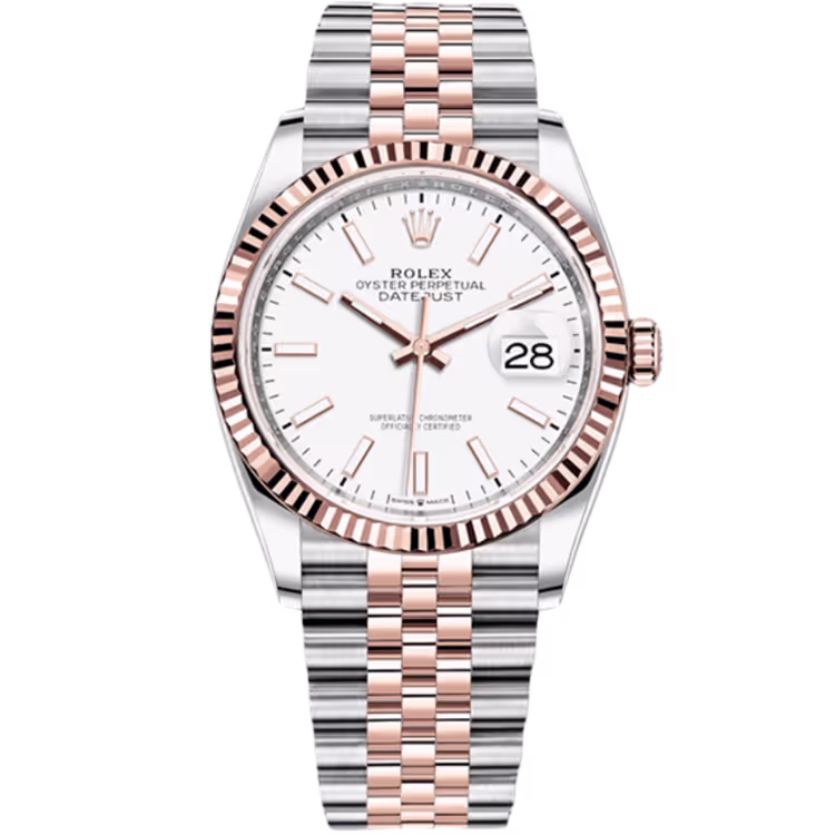 Rolex Datejust White Dial