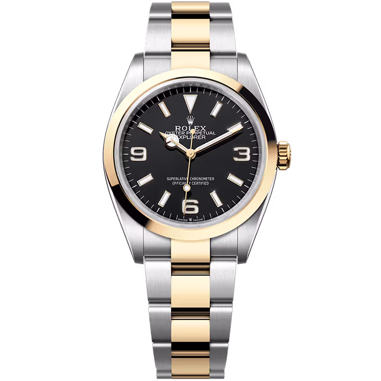 Rolex Explorer Black Dial