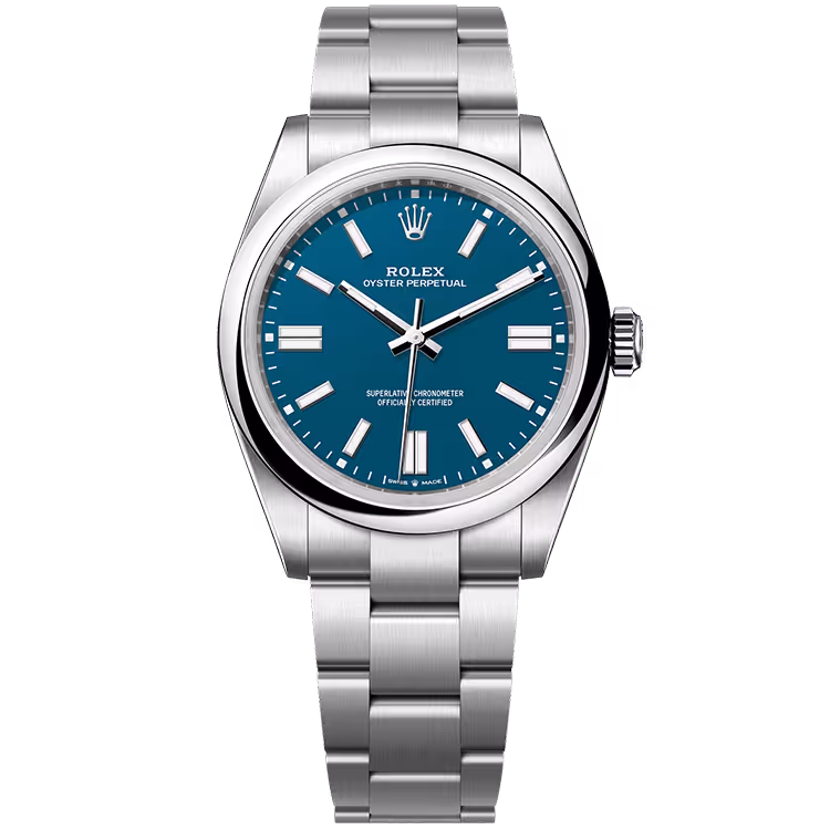 Rolex Oyster Perpetual Blue Dial