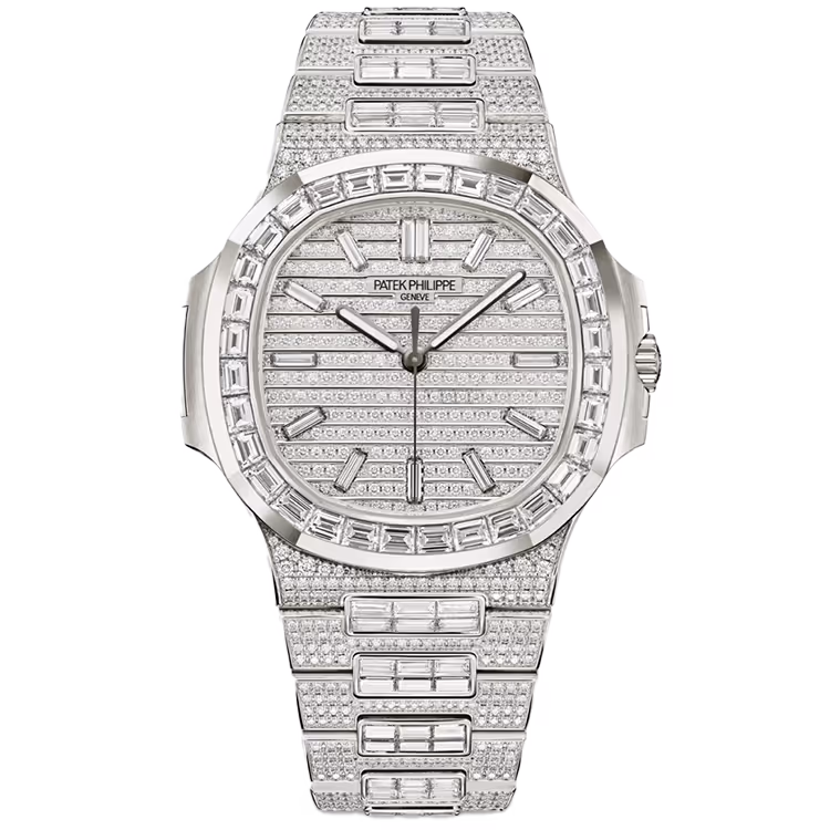 Patek Philippe Nautilus Diamond Pave Dial