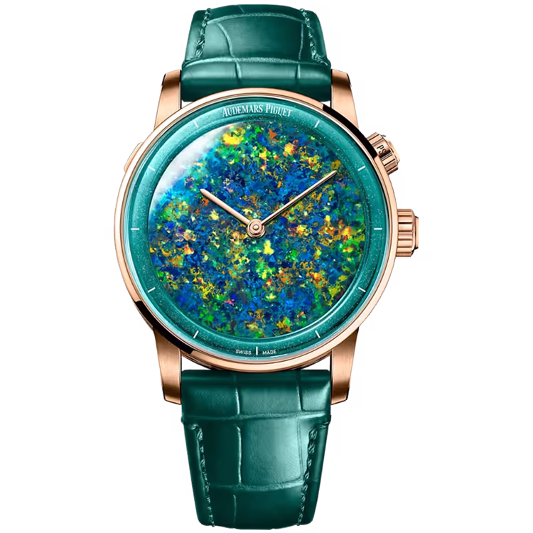 Audemars Piguet Code 11.59 Green Harlequin Opal Dial