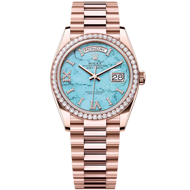 Rolex Day-Date Turquoise Diamond Dial