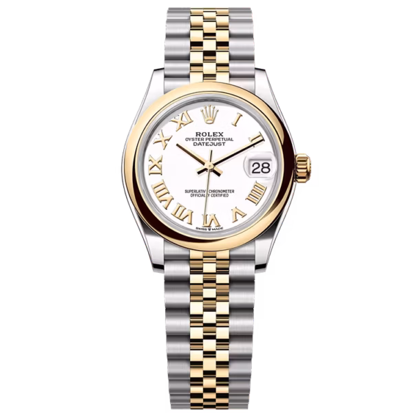 Rolex Datejust White Roman Dial