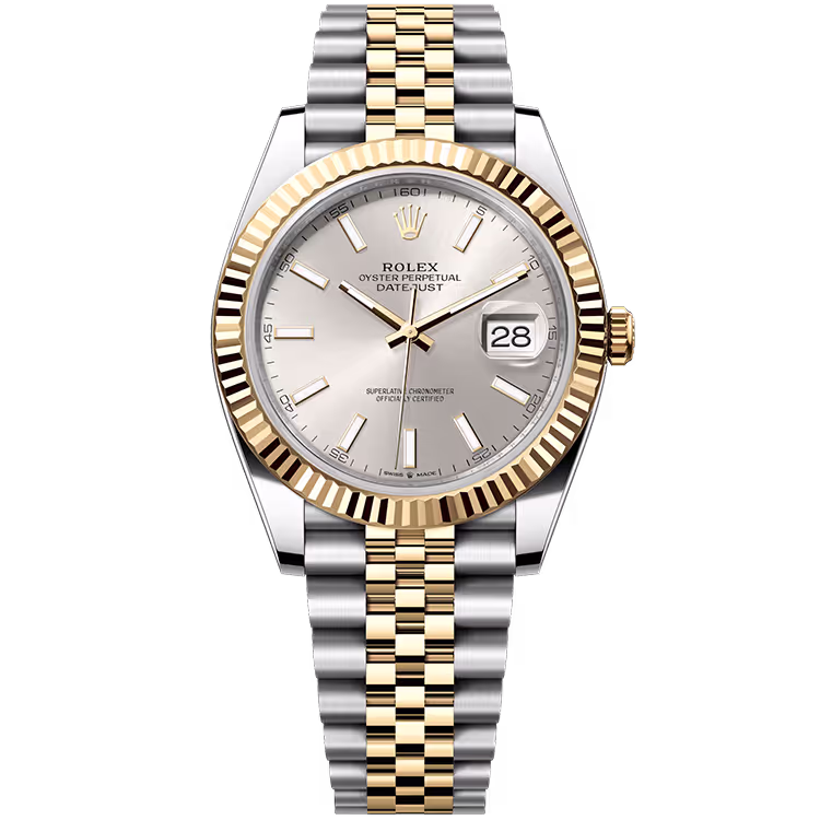 Rolex Datejust Silver Dial