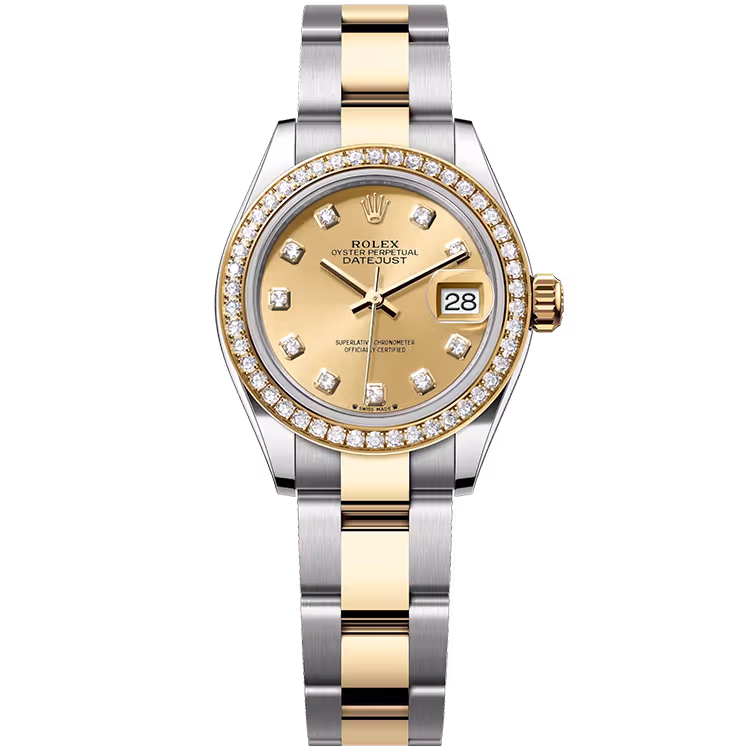Rolex Datejust Champagne Diamond Dial
