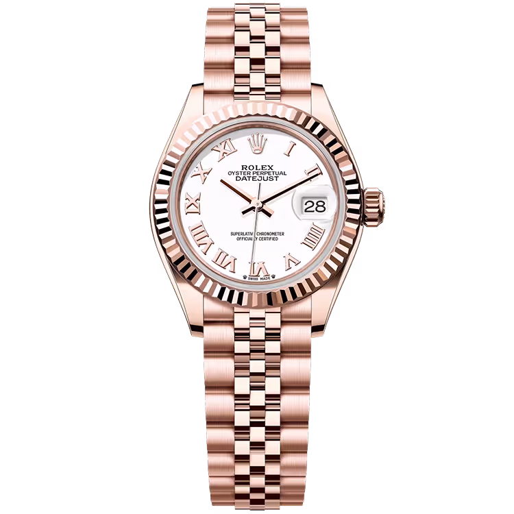 Rolex Datejust White Roman Dial